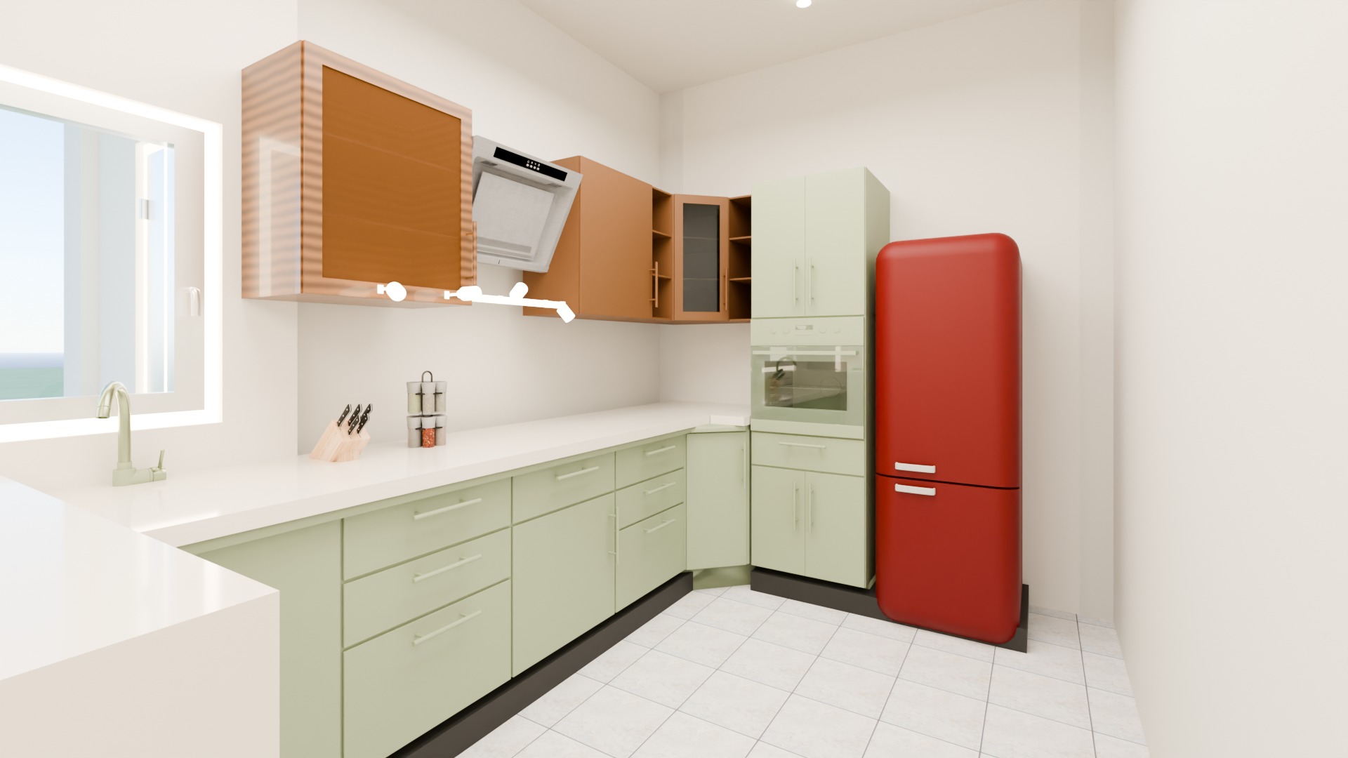First floor kitchen